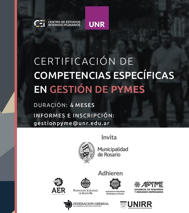 Certificación de Competencias Específicas en Gestión de PyMEs